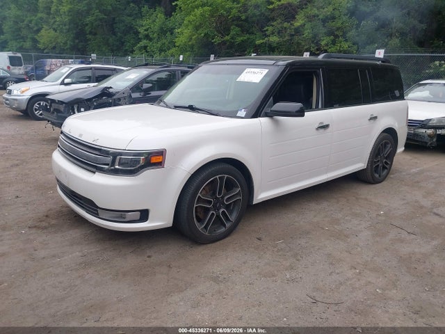 2014 Ford Flex Limited მანქანა იყიდება აუქციონზე, vin: 2FMHK6DT3EBD01027, აუქციონის ნომერი: 45336271