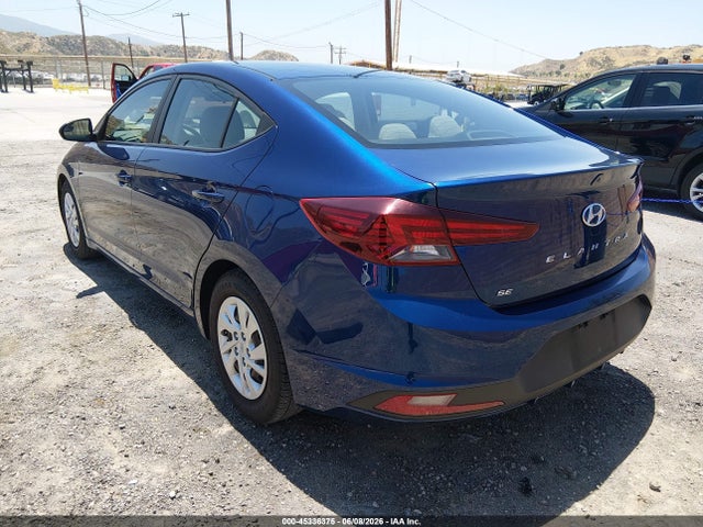 Продаж на аукціоні авто 2020 Hyundai Elantra Se, vin: 5NPD74LFXLH612685, номер лоту: 45336375