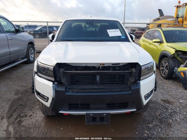 2026 Nissan Frontier Pro-4x 4x4 მანქანა იყიდება აუქციონზე, vin: 1N6ED1EK1TN638241, აუქციონის ნომერი: 45336420
