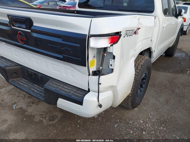 2026 Nissan Frontier Pro-4x 4x4 მანქანა იყიდება აუქციონზე, vin: 1N6ED1EK1TN638241, აუქციონის ნომერი: 45336420
