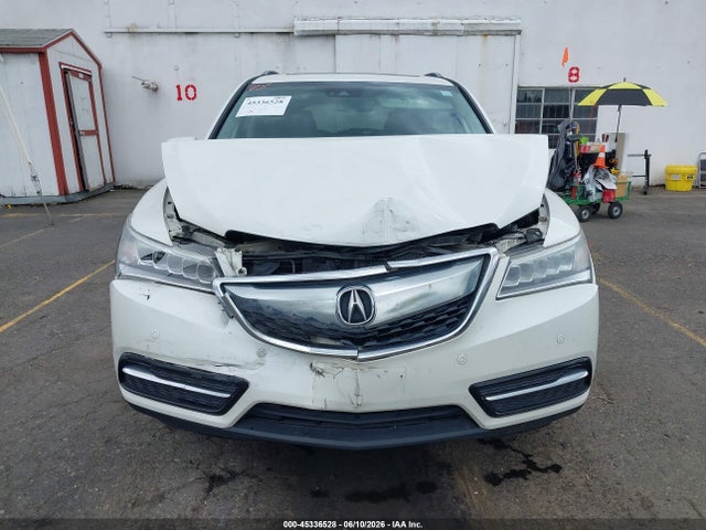 45336528 :رقم المزاد ، 5FRYD4H97GB029099 vin ، 2016 Acura Mdx Advance   Entertainment Packages/advance Package مزاد بيع