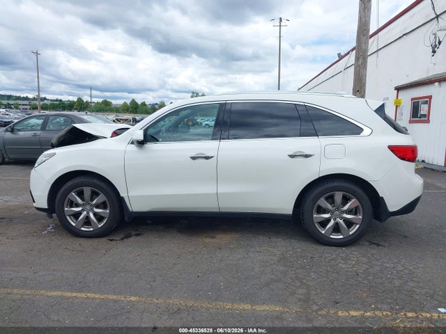 45336528 :رقم المزاد ، 5FRYD4H97GB029099 vin ، 2016 Acura Mdx Advance   Entertainment Packages/advance Package مزاد بيع