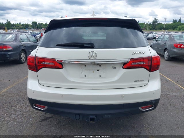 45336528 :رقم المزاد ، 5FRYD4H97GB029099 vin ، 2016 Acura Mdx Advance   Entertainment Packages/advance Package مزاد بيع