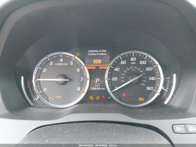 45336528 :رقم المزاد ، 5FRYD4H97GB029099 vin ، 2016 Acura Mdx Advance   Entertainment Packages/advance Package مزاد بيع