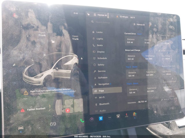 Продаж на аукціоні авто 2021 Tesla Model 3 Standard Range Plus Rear-wheel Drive, vin: 5YJ3E1EA7MF996510, номер лоту: 45336582