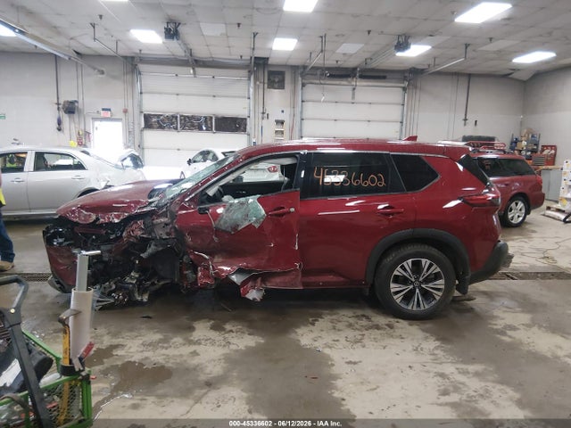 2021 Nissan Rogue Sv Intelligent Awd მანქანა იყიდება აუქციონზე, vin: JN8AT3BB3MW217075, აუქციონის ნომერი: 45336602