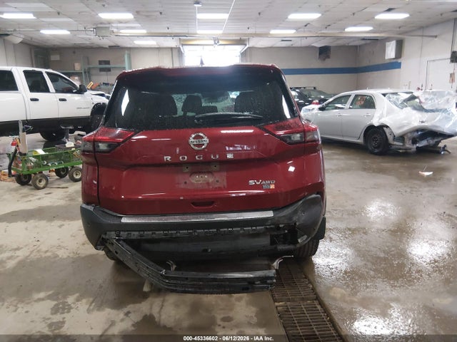 2021 Nissan Rogue Sv Intelligent Awd მანქანა იყიდება აუქციონზე, vin: JN8AT3BB3MW217075, აუქციონის ნომერი: 45336602