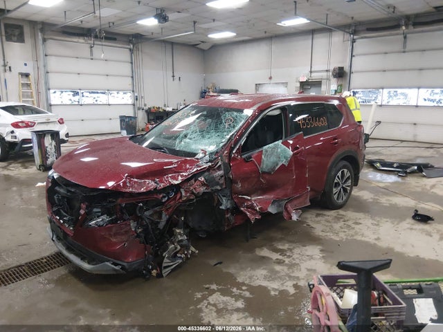 2021 Nissan Rogue Sv Intelligent Awd მანქანა იყიდება აუქციონზე, vin: JN8AT3BB3MW217075, აუქციონის ნომერი: 45336602