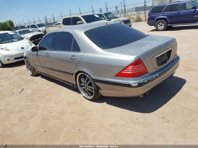 Aukcja sprzedaży 2005 Mercedes-benz S 55 Amg, vin: WDBNG74J45A456158, numer aukcji: 45336674