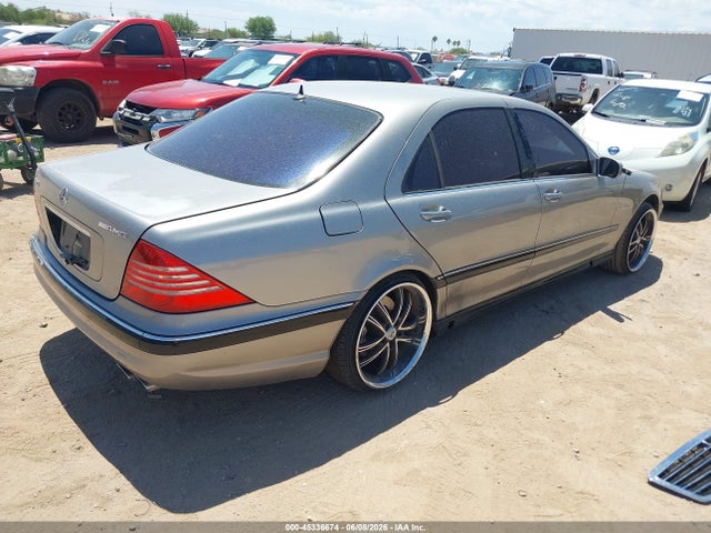 Aukcja sprzedaży 2005 Mercedes-benz S 55 Amg, vin: WDBNG74J45A456158, numer aukcji: 45336674