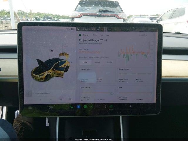 2018 Tesla Model 3 Long Range/mid Range მანქანა იყიდება აუქციონზე, vin: 5YJ3E1EA5JF071011, აუქციონის ნომერი: 45336682