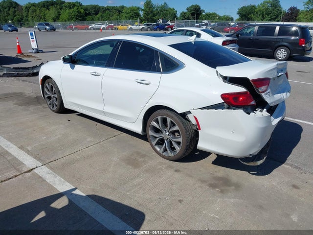 Продажа на аукционе авто 2015 Chrysler 200 C, vin: 1C3CCCEG8FN620400, номер лота: 45336703