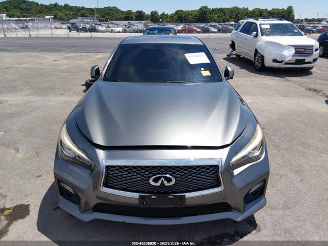2017 Infiniti Q50 3.0t Sport მანქანა იყიდება აუქციონზე, vin: JN1EV7AR7HM830673, აუქციონის ნომერი: 45336820