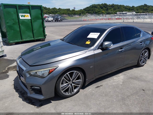 2017 Infiniti Q50 3.0t Sport მანქანა იყიდება აუქციონზე, vin: JN1EV7AR7HM830673, აუქციონის ნომერი: 45336820