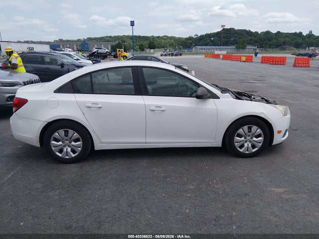 Продажа на аукционе авто 2013 Chevrolet Cruze Ls Auto, vin: 1G1PA5SH3D7124412, номер лота: 45336822