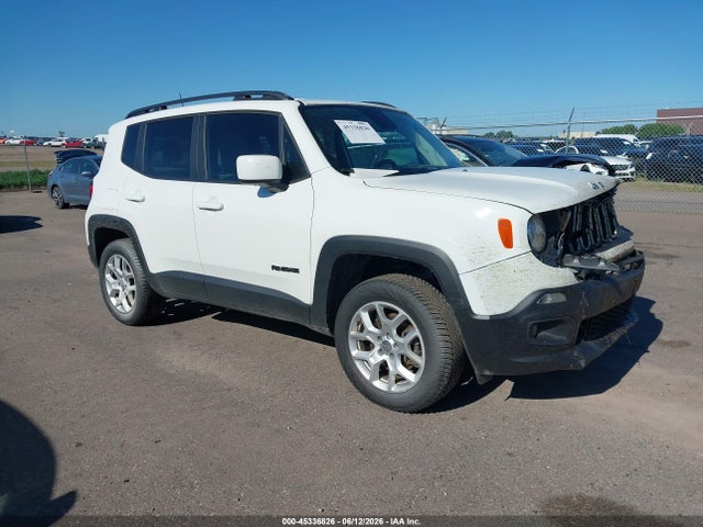 Aukcja sprzedaży 2018 Jeep Renegade Latitude 4x4, vin: ZACCJBBB4JPH98308, numer aukcji: 45336826