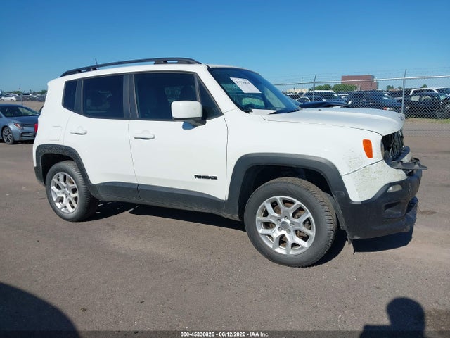 Продажа на аукционе авто 2018 Jeep Renegade Latitude 4x4, vin: ZACCJBBB4JPH98308, номер лота: 45336826