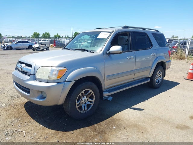 2006 Toyota Sequoia Sr5 V8 მანქანა იყიდება აუქციონზე, vin: 5TDZT34AX6S272886, აუქციონის ნომერი: 45336885
