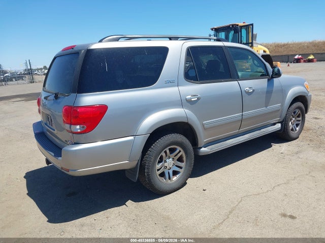 2006 Toyota Sequoia Sr5 V8 მანქანა იყიდება აუქციონზე, vin: 5TDZT34AX6S272886, აუქციონის ნომერი: 45336885