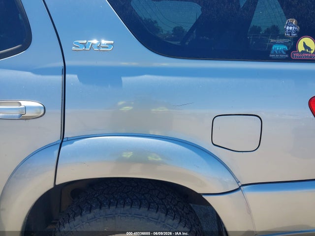2006 Toyota Sequoia Sr5 V8 მანქანა იყიდება აუქციონზე, vin: 5TDZT34AX6S272886, აუქციონის ნომერი: 45336885