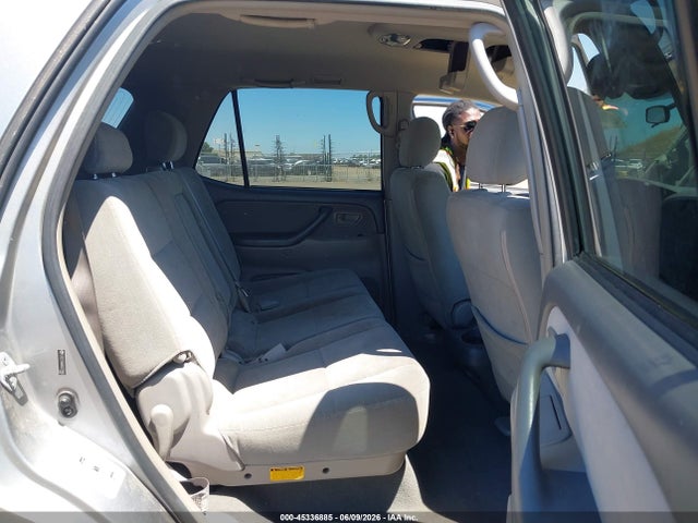 2006 Toyota Sequoia Sr5 V8 მანქანა იყიდება აუქციონზე, vin: 5TDZT34AX6S272886, აუქციონის ნომერი: 45336885