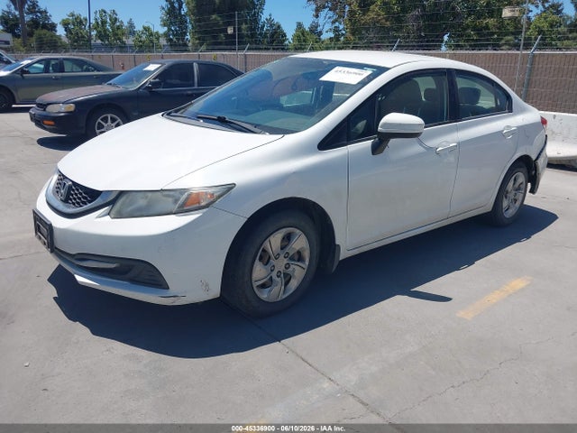 45336900 :رقم المزاد ، 19XFB2F53EE221142 vin ، 2014 Honda Civic Lx مزاد بيع