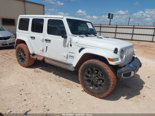 Продажа на аукционе авто 2023 Jeep Wrangler 4xe Sahara 4x4, vin: 1C4JJXP62PW515156, номер лота: 45336947