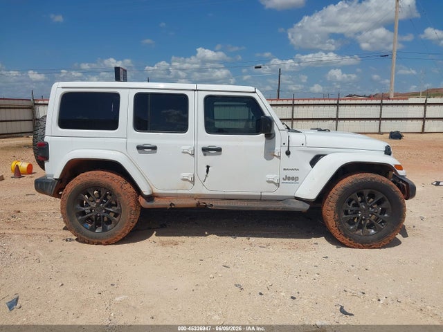 Продажа на аукционе авто 2023 Jeep Wrangler 4xe Sahara 4x4, vin: 1C4JJXP62PW515156, номер лота: 45336947