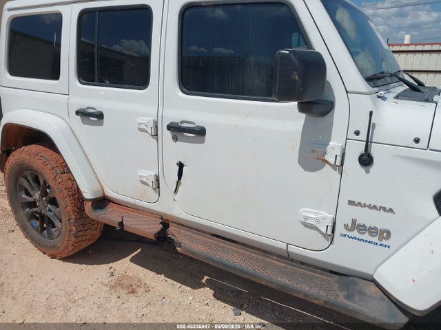 Продажа на аукционе авто 2023 Jeep Wrangler 4xe Sahara 4x4, vin: 1C4JJXP62PW515156, номер лота: 45336947
