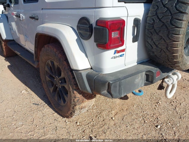 45336947 :رقم المزاد ، 1C4JJXP62PW515156 vin ، 2023 Jeep Wrangler 4xe Sahara 4x4 مزاد بيع