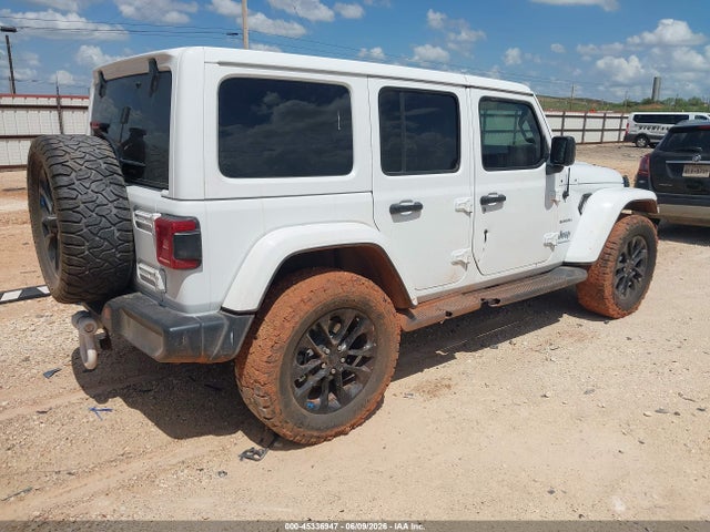 Продажа на аукционе авто 2023 Jeep Wrangler 4xe Sahara 4x4, vin: 1C4JJXP62PW515156, номер лота: 45336947