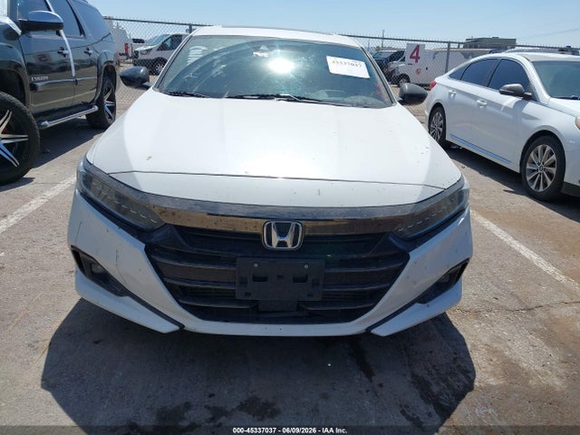 2021 Honda Accord Sport 2.0t მანქანა იყიდება აუქციონზე, vin: 1HGCV2F33MA021406, აუქციონის ნომერი: 45337037