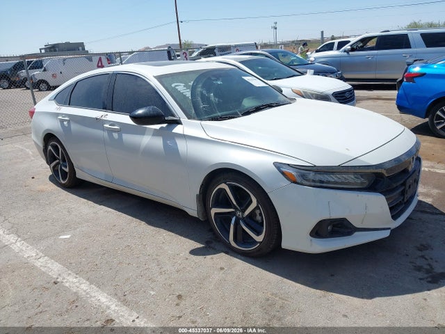 2021 Honda Accord Sport 2.0t მანქანა იყიდება აუქციონზე, vin: 1HGCV2F33MA021406, აუქციონის ნომერი: 45337037