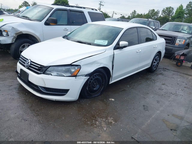 Продаж на аукціоні авто 2013 Volkswagen Passat 2.5l S, vin: 1VWAP7A34DC121519, номер лоту: 45337046