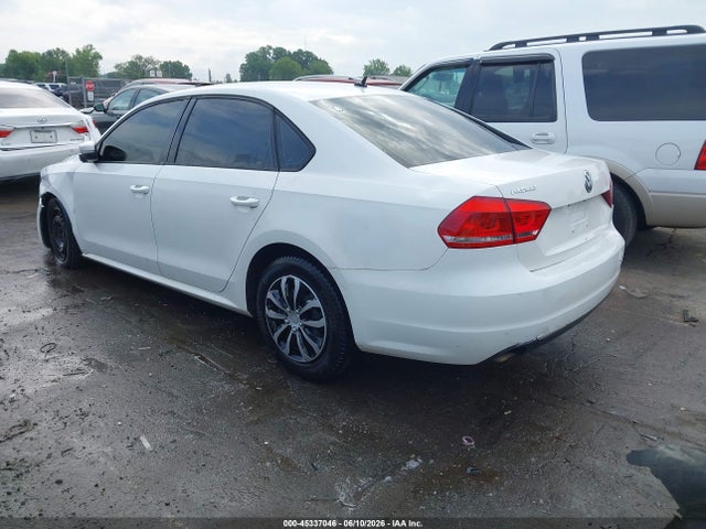 Продаж на аукціоні авто 2013 Volkswagen Passat 2.5l S, vin: 1VWAP7A34DC121519, номер лоту: 45337046