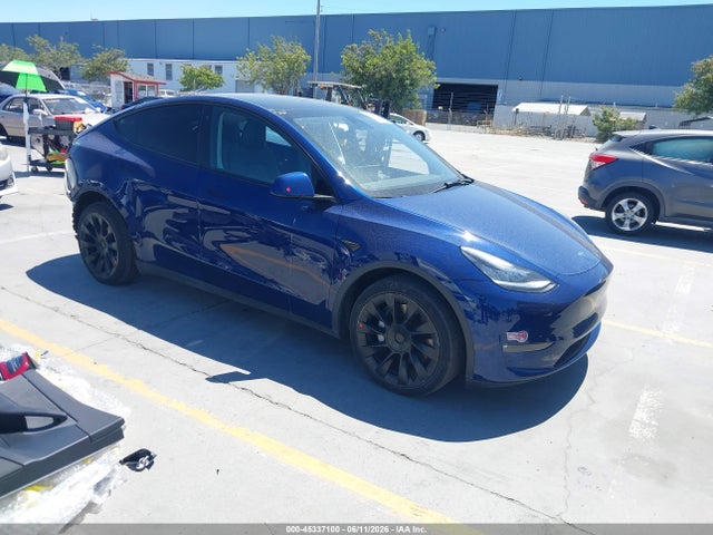 Aukcja sprzedaży 2021 Tesla Model Y Long Range Dual Motor All-wheel Drive, vin: 5YJYGDEE1MF294624, numer aukcji: 45337100