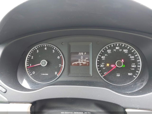Aukcja sprzedaży 2013 Volkswagen Jetta 2.5l Se, vin: 3VWDX7AJ6DM448644, numer aukcji: 45337113