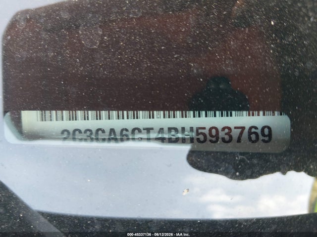 Auction sale of the 2011 Chrysler 300c, vin: 2C3CA6CT4BH593769, lot number: 45337136
