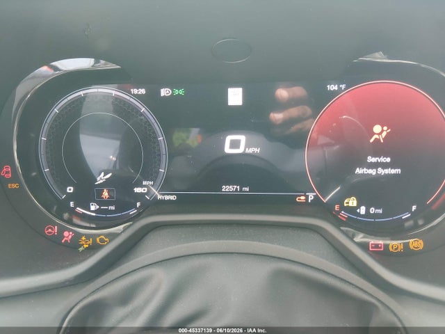 2024 Dodge Hornet R/t Eawd მანქანა იყიდება აუქციონზე, vin: ZACPDFCW4R3A22555, აუქციონის ნომერი: 45337139