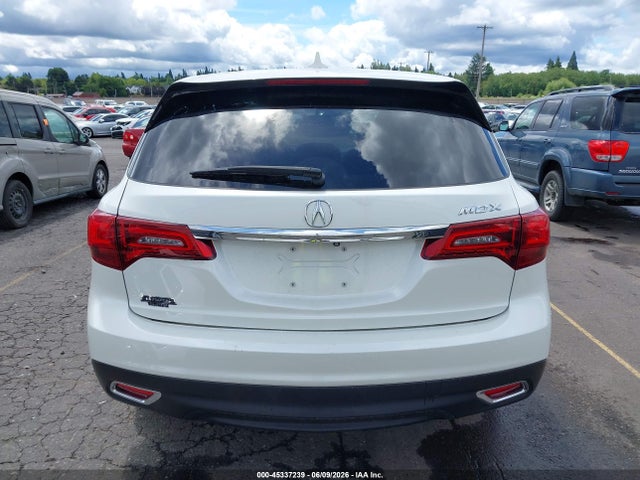 5FRYD3H20FB001494 Acura MDX