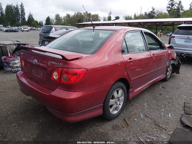45337305 :رقم المزاد ، 1NXBR32E95Z567537 vin ، 2005 Toyota Corolla S مزاد بيع