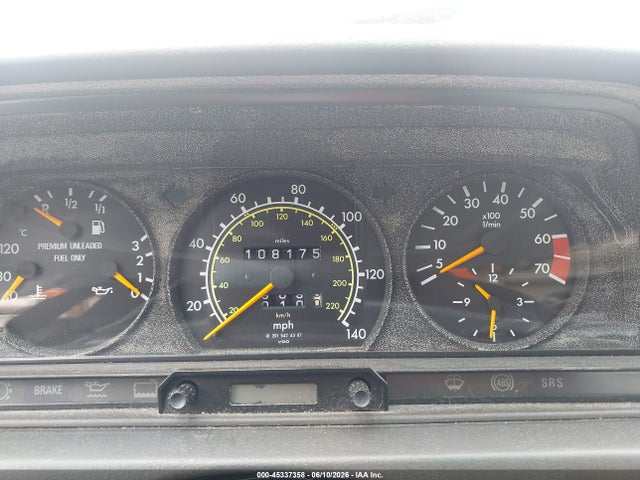 Aukcja sprzedaży 1993 Mercedes-benz 190 E 2.3, vin: WDBDA28DXPGO7O655, numer aukcji: 45337358