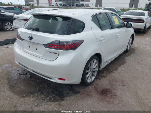 Продажа на аукционе авто 2012 Lexus Ct 200h Premium, vin: JTHKD5BH6C2121894, номер лота: 45337403
