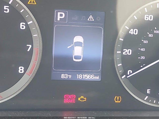 45337417 :رقم المزاد ، 5NPE24AF8GH432844 vin ، 2016 Hyundai Sonata Se مزاد بيع