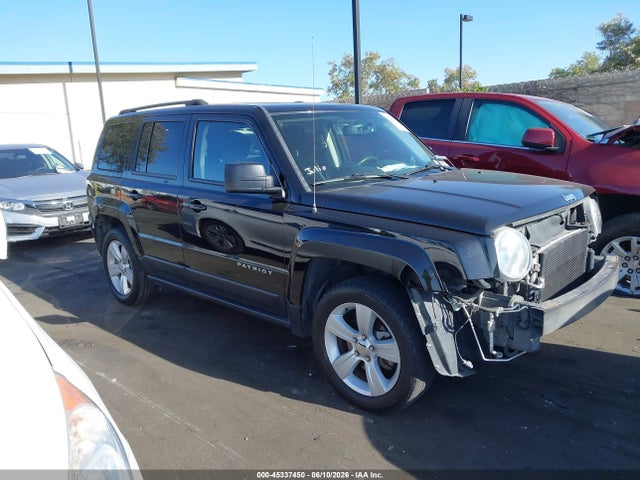2017 Jeep Patriot Latitude Fwd მანქანა იყიდება აუქციონზე, vin: 1C4NJPFB3HD184682, აუქციონის ნომერი: 45337450