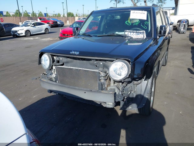 2017 Jeep Patriot Latitude Fwd მანქანა იყიდება აუქციონზე, vin: 1C4NJPFB3HD184682, აუქციონის ნომერი: 45337450