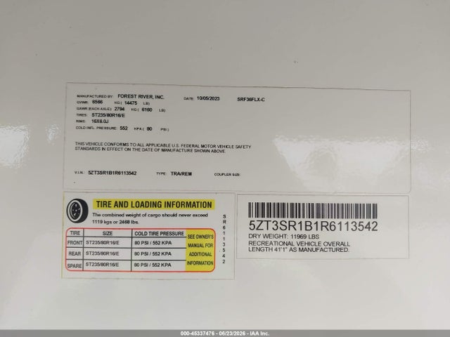Other Other 2024 5ZT3SR1B1R6113542 Image 9