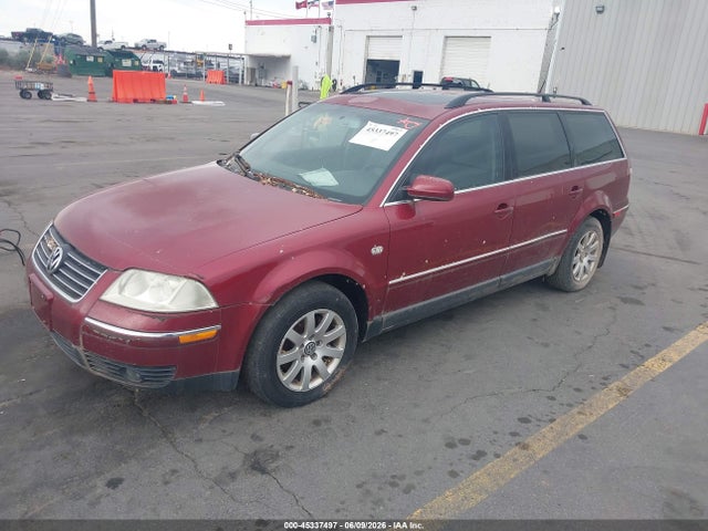 Aukcja sprzedaży 2003 Volkswagen Passat Gls V6, vin: WVWVH63BX3E329018, numer aukcji: 45337497