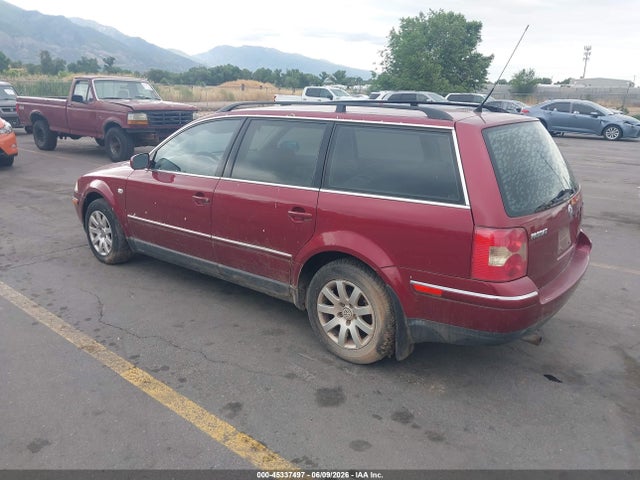 Aukcja sprzedaży 2003 Volkswagen Passat Gls V6, vin: WVWVH63BX3E329018, numer aukcji: 45337497