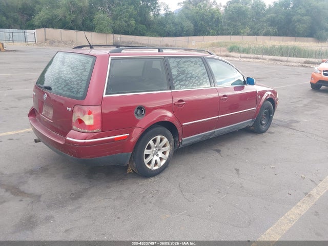 Aukcja sprzedaży 2003 Volkswagen Passat Gls V6, vin: WVWVH63BX3E329018, numer aukcji: 45337497